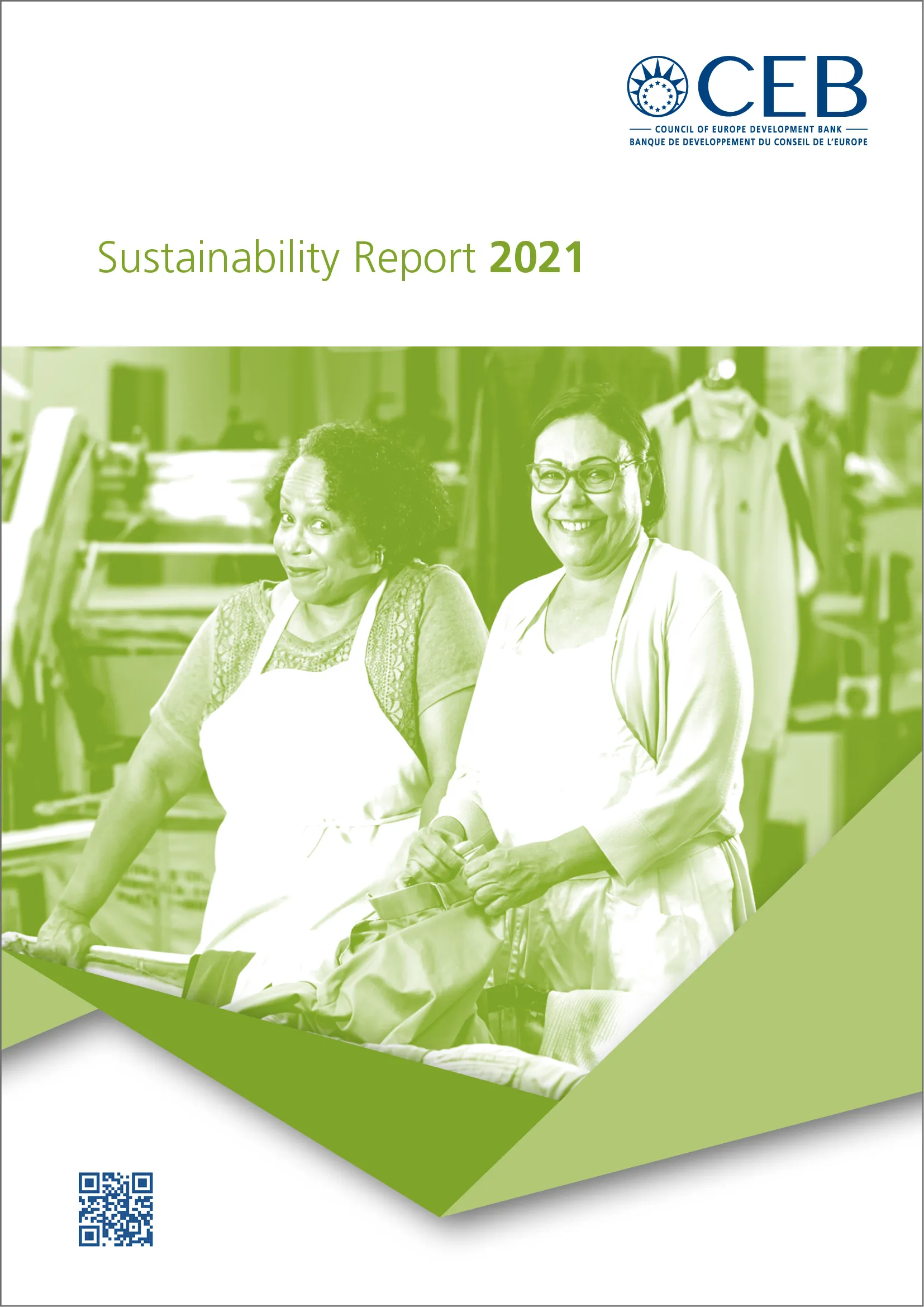 2021 Sustainability Report cover