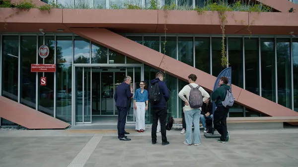 Entrance to the Hub of Innovation
