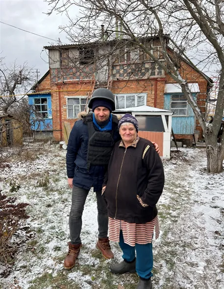 Anastasiya, bénéficiaire d'un projet de rénovation de logement en Ukraine