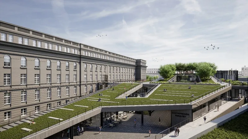 Design of the new Belgrade university campus