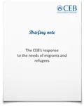 Briefing note Response to needs of migrants and refugees