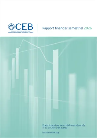CEB Rapport financier semestriel 2026 couverture