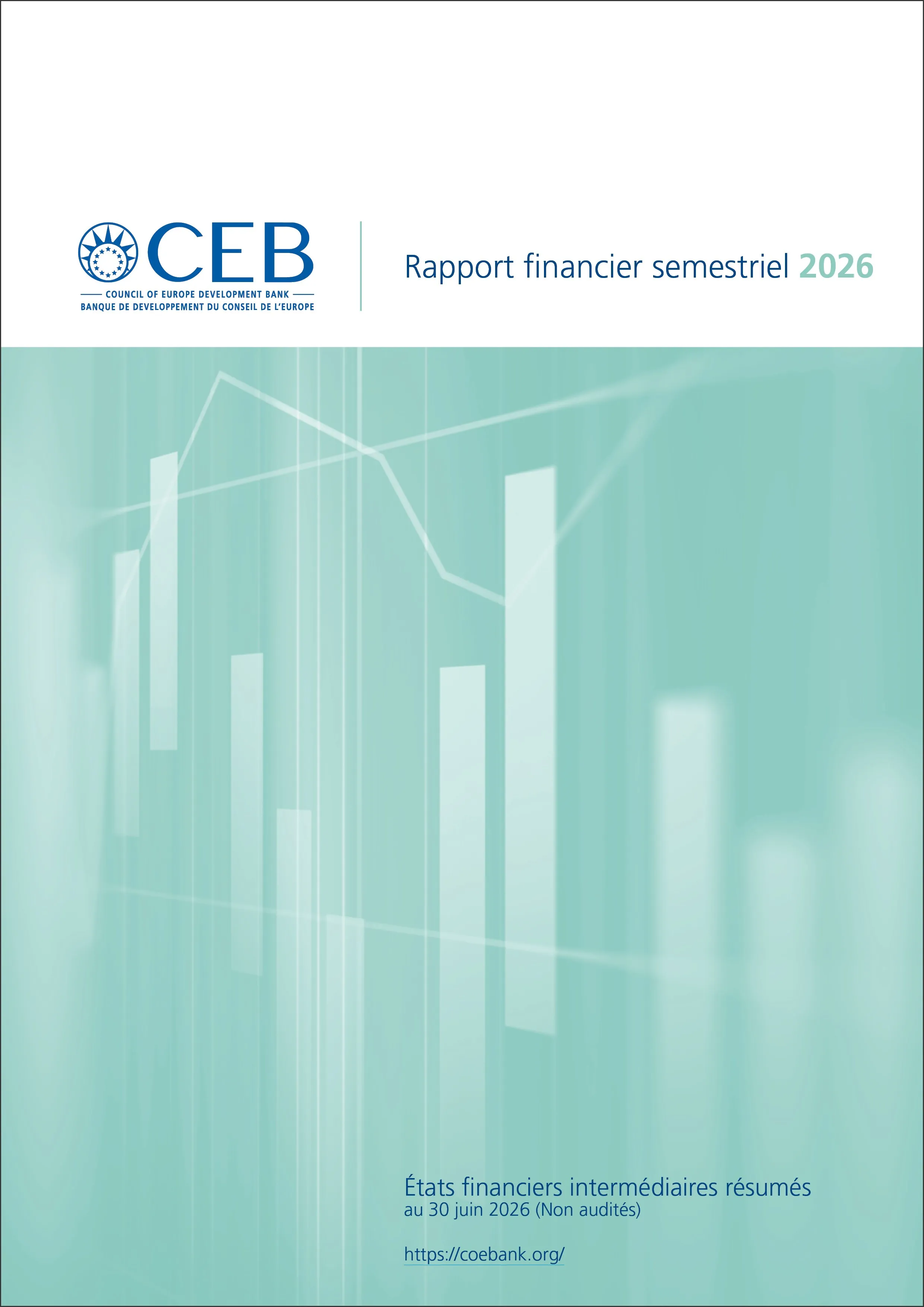 CEB Rapport financier semestriel 2026 couverture