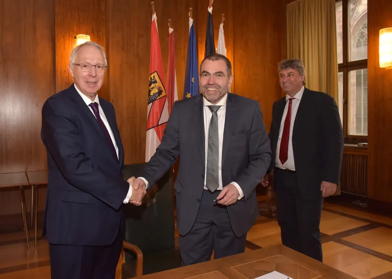 Rolf Wenzel, Harald Riedel and Claus-Dieter Rückel