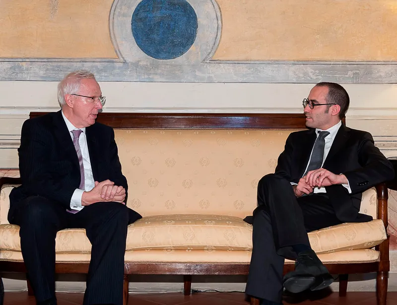 Rolf Wenzel and Nicola Renzi