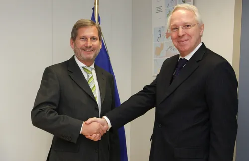 Meeting between Commissioner Hahn and Governor Wenzel