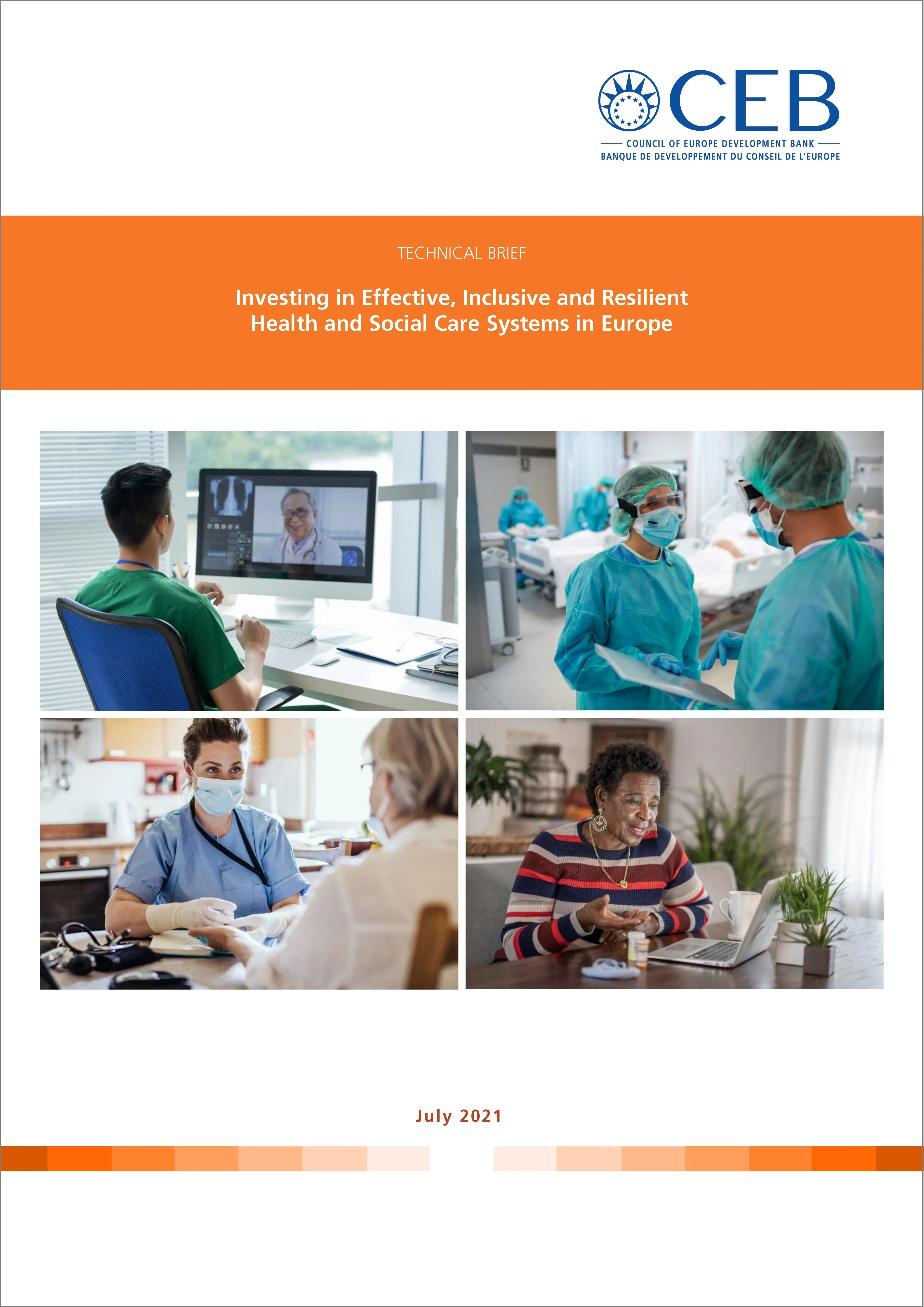 Cover Investing in Effective, Inclusive and Resilient Health and Social Care Systems in Europe