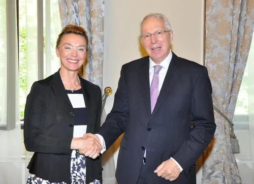 Marija Pejčinović Burić and Rolf Wenzel