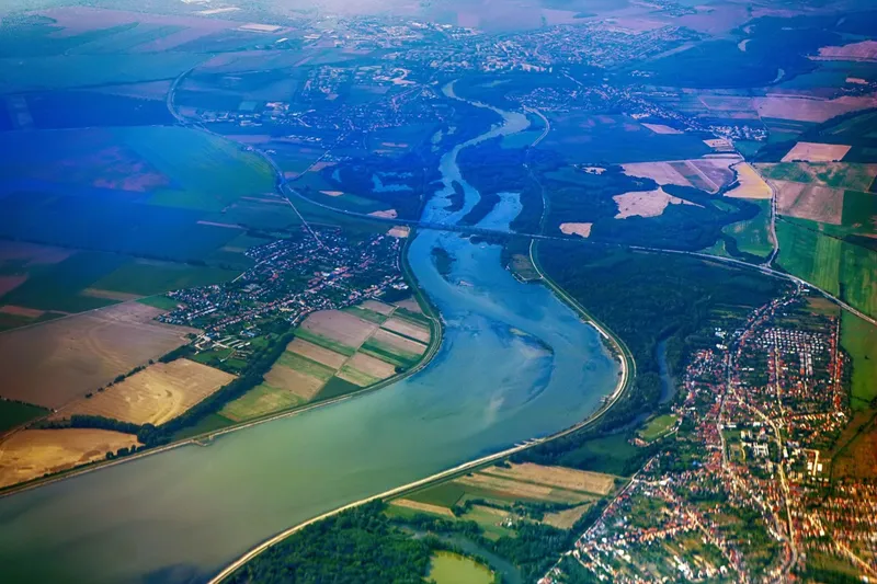 Danube in the Bratislava region