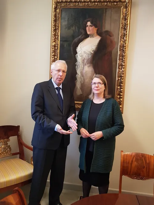 Rolf Wenzel et Anne Sipiläinen