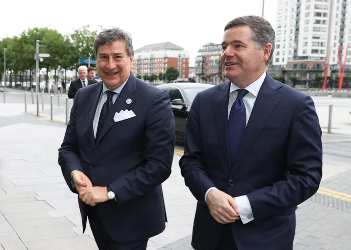 Governor_Monticelli_Irish_Minister_Finance_Donohoe