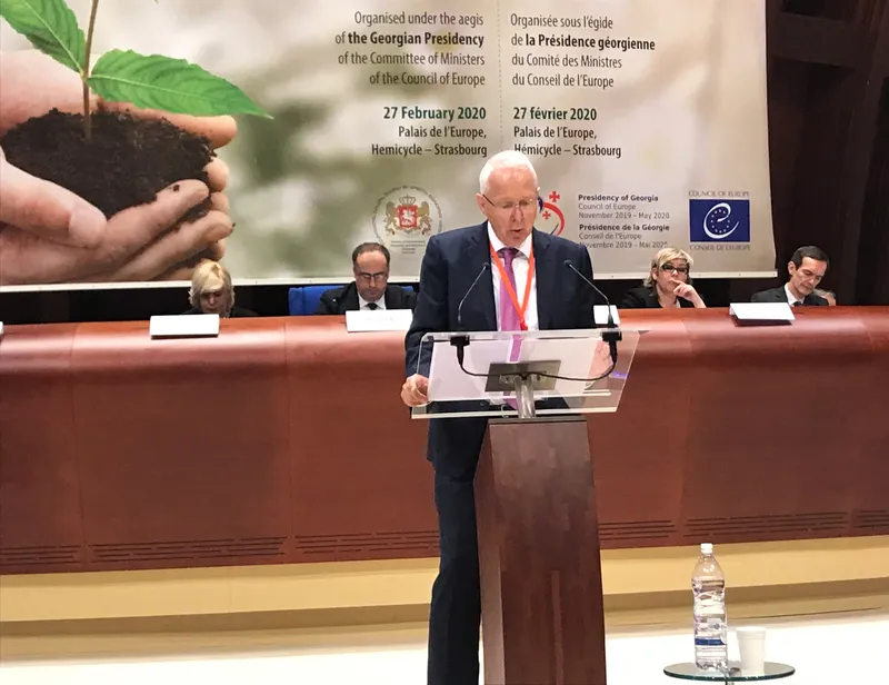 Governor Wenzel addresses international conference on environment and human rights