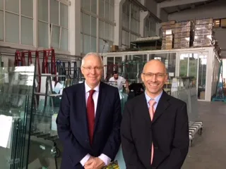 Rolf Wenzel on Gorica Staklo site