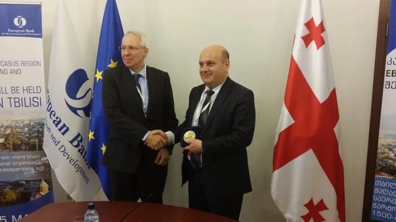 Governor with Minister of Finance of Georgia.jpg