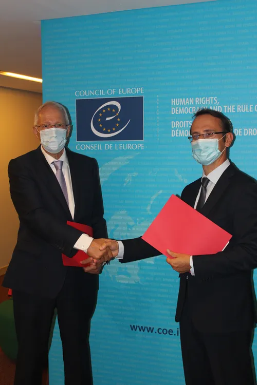 Governor Wenzel and Ambassador Valek