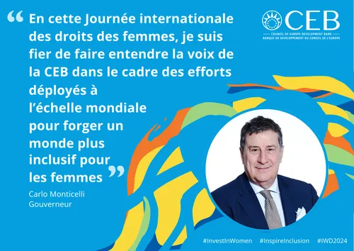 IWD2024 Gouverneur Monticelli s'exprime