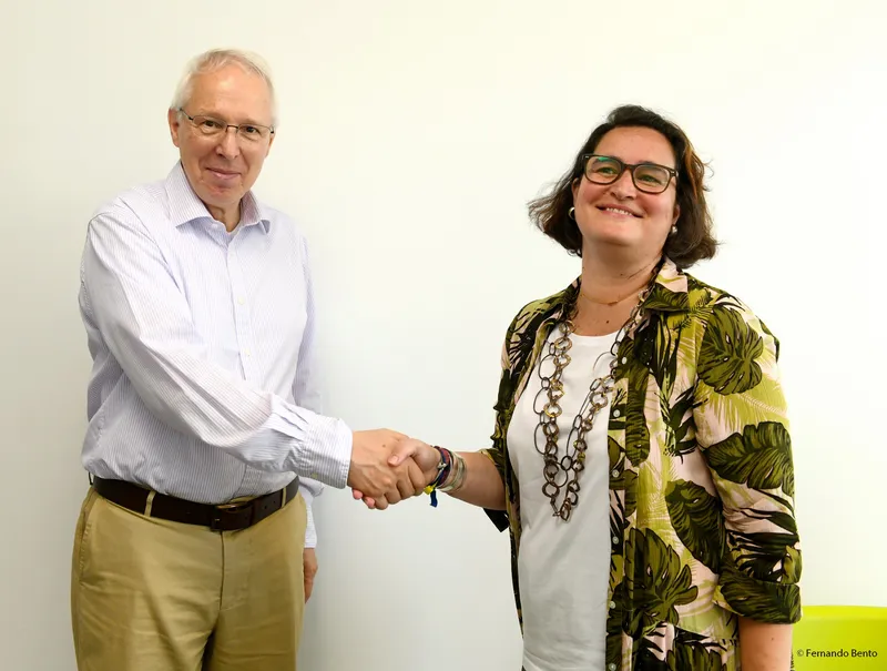 Rolf Wenzel and Mónica Farinha