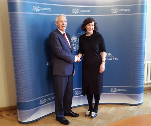 Rolf Wenzel and Dana Reizniece-Ozola