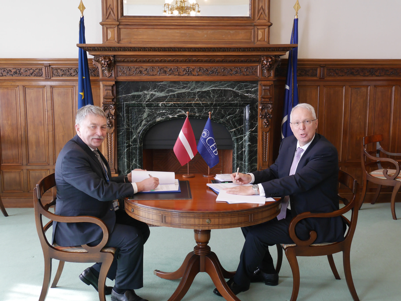 Indriķis Muižnieks and Rolf Wenzel