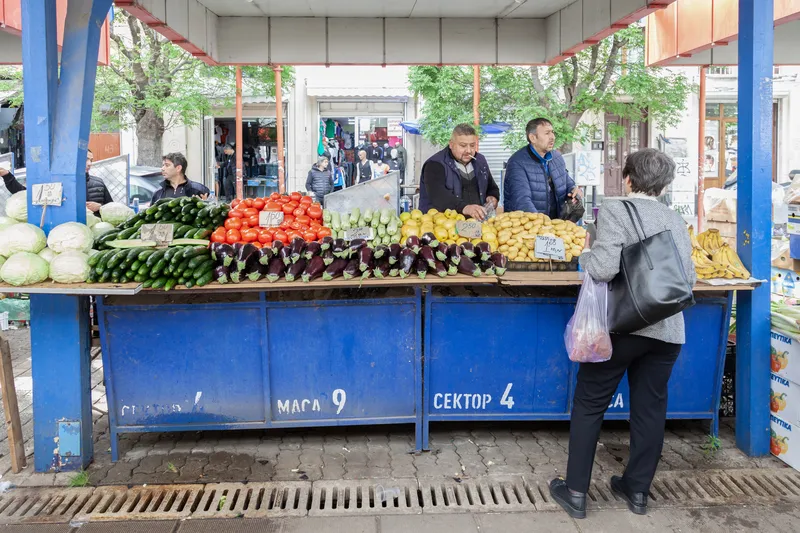 Market in Bulgaria