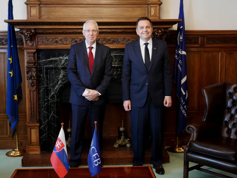 Rolf Wenzel and Peter Kažimír