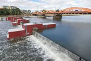 Wroclaw floodgates