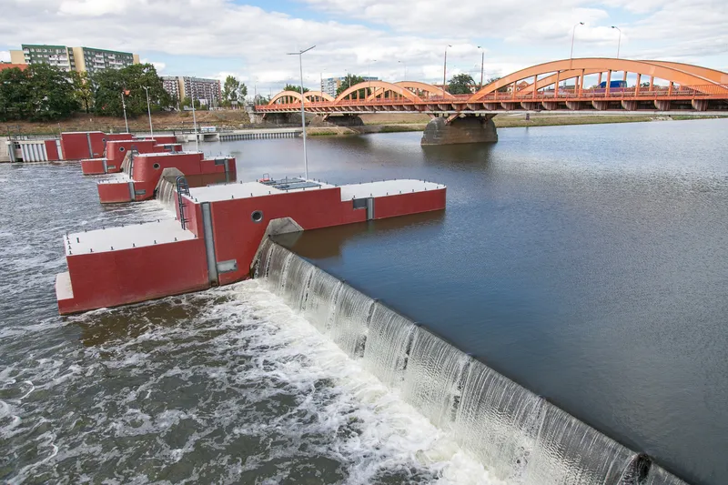 Wroclaw floodgates