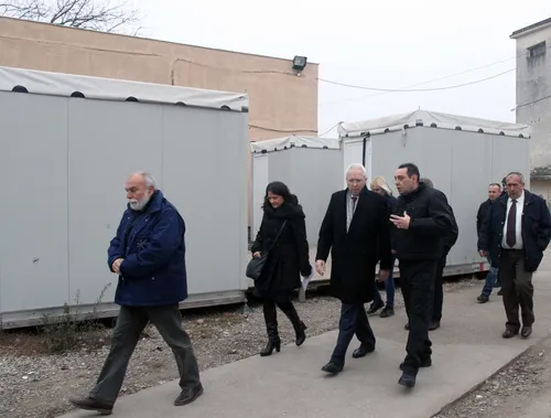 Governor visiting Adasevci centre