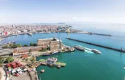 Haydarpasa train station in Istanbul - Marmaray project