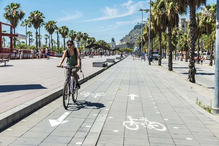 Barcelona cycling infrastructure